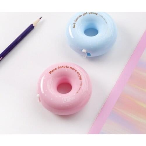 1pc Kawaii Donut Correction Tape Cartoon Cute Stationery Office School Supplies Corrector Creative Correction Tape Random