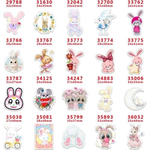 10 Pcs Cartoon Planar Resin Cabochons PR29788