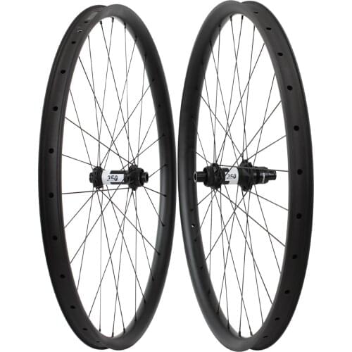 29er carbon mtb disc wheels 30x25mm tubeless bike wheels Central lock DT350S Straight pull boost 110x15 148x12 pillar1420