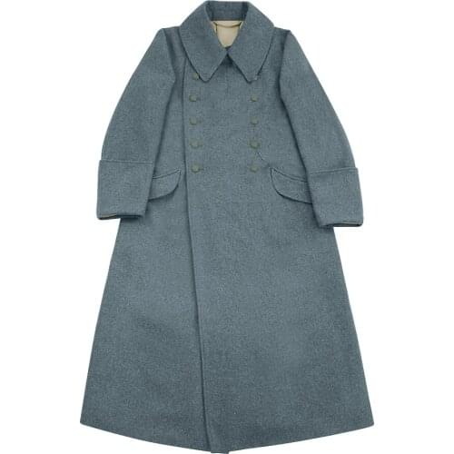GUGD-013 WWII German M42 Waffen Elite EM Italian Field Wool Greatcoat