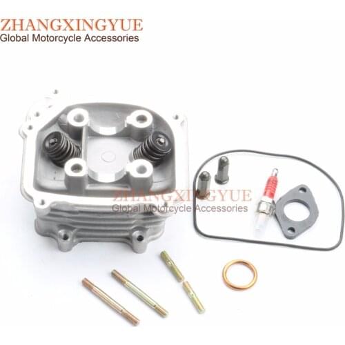 57.4mm 58.5mm 61mm 63mm EGR Cylinder Head Kit & A7TC spark plug for Gorilla Motor Works Black Jack 2 150 GY6 150cc 4T