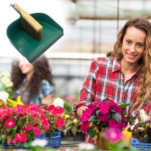 2021 NEW Garden Dustpan And Brush Set High-quality Shovel Pan Tool Very Durable Save Time Easy To Use Easy To Store