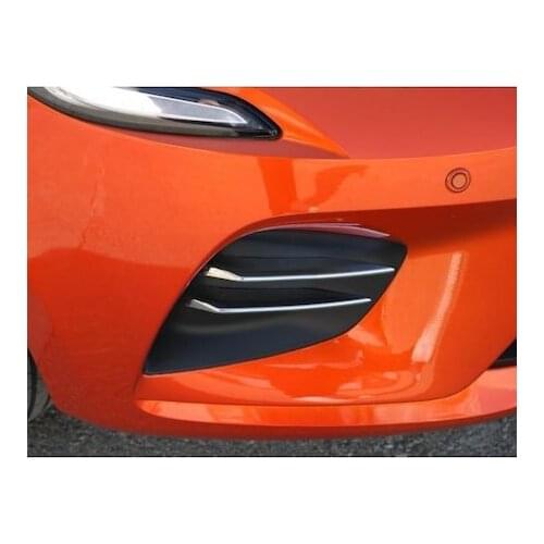 For Renault Clio 5 HB Front Fog Lath 4 Piece Chrome Accessories Modified New Care Mist Covers Chromium Styling accessory