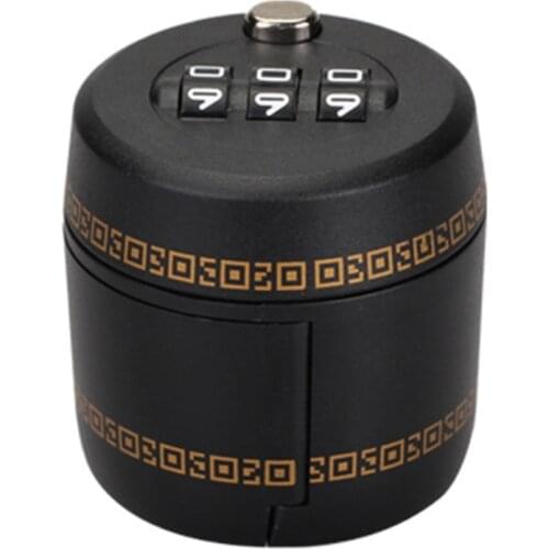 Plastic Bottle Password Lock Combination Lock Wine Stopper Vacuum Plug Device Preservation For Furniture Hardware