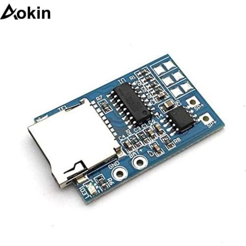 1PCS GPD2846A TF Card MP3 Decoder Board 2W Amplifier Module for Arduino GM Power Supply Module Hot