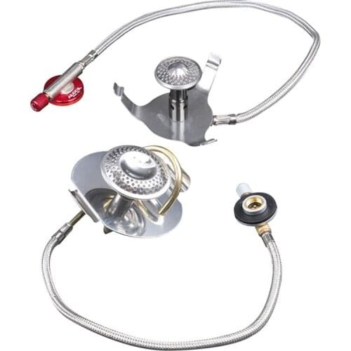 Outdoor Gas Stove Camping Gas burner Electronic Stove hiking Portable Foldable Stoves Cooking Furnace Adapter 4fz