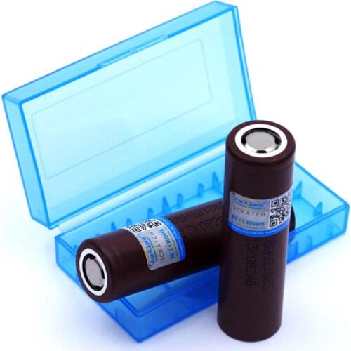 VariCore New Original HG2 18650 3000mAh battery 18650HG2 3.6V discharge 20A, dedicated Power Rechargeable battery + Storage box