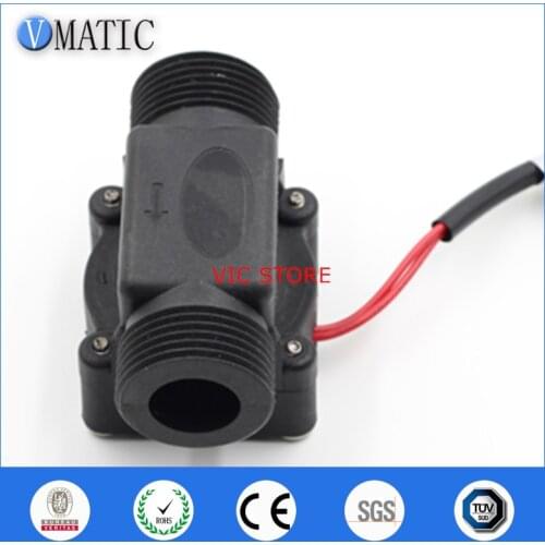 High Quality VC678-1 Black Plastic Electronic Hot Automatic Sensor Toilet Flush Valve Toilets Magnetic Water Flow Switch