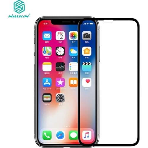Tempered Glass For iPhone X XS Max Nillkin 3D CP+ Max Anti-Burst Full Cover Screen Protector sfor iPhone XS Glass