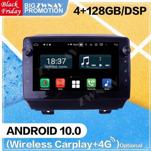 128G DSP Carplay Android 10 Screen Multimedia Player For Jeep Wrangler 2018 Car GPS Navigation Auto Radio Audio Stereo Head Unit