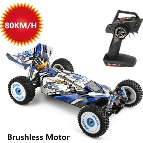 2.4G 4WD RC Racing Car Brushless 80km/h High Speed Powerful Motor RC Drift Car Shock Absorber Independet Vehical With 3 Battery