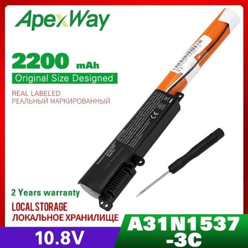 2200mAh laptop battery A31N1537 for ASUS VivoBook A31N1537 0B110-00420300 Max X441SC X441UA X441UV X441Series