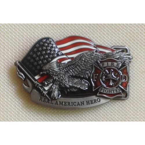 Amercian Hero Belt Buckle JF-BY278 suitable for 4cm wideth belt with continous stock