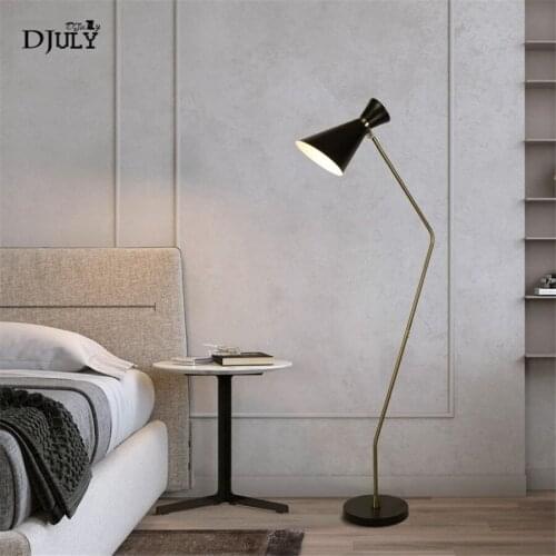 American retro metal floor lamp lighting for living room bedroom studio indoor standing lamps loft decor luminaire industrial