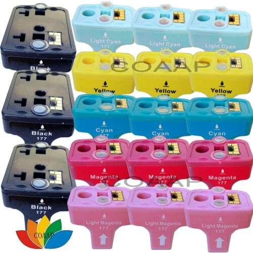 18 Compatible HP 177 HP177 Ink Cartridge for hp Photosmart 3210 3210v 3213 3308 3310 3313 8230 8238 8250 8253 C5140 C5150 C5180