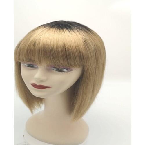 Cheap Factory Price Transparent Human Hair Lace Front Wig Blonde 14-20 Inch Affordable Hair Wig Blonde Straight Human Hair Wig