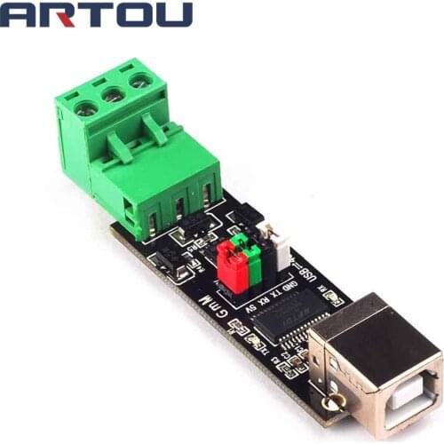 Double Protection USB to 485 Module FT232 Chip USB to TTL/RS485 Double Function USB 2.0 to TTL RS485 Serial Converter Adapter