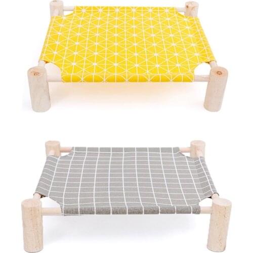 Pet Dog Beds Four-legged Breathable Removable Pet Beds For Dogs Cats Hammock Mat Bed Shelf Pet Sleeping Products Four Seasons