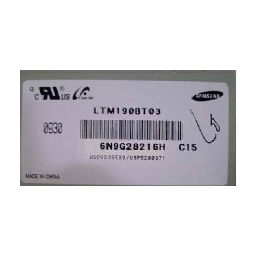 LTM190BT03 LTM190m2-L31 display, all-in-one screen