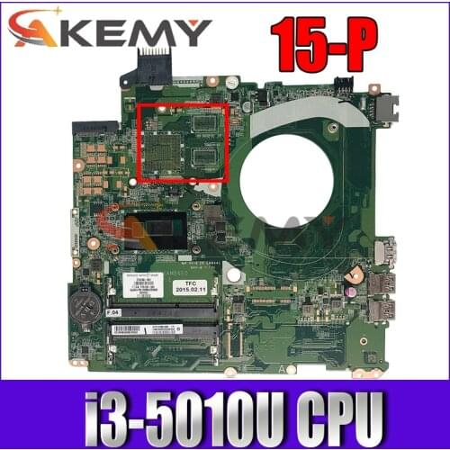 For HP 15-P Series Laptop Motherboard 802951-501 802951-001 With i3-5010u CPU DAY11AMB6E0 100%Tested Fast Ship