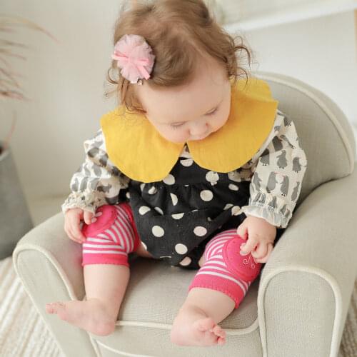 Baby Knee Pads Kid Safety Crawling Elbow Cushion Breathable Knee Support Protector For Newborn Playing Infant Leg Warmer Kneecap