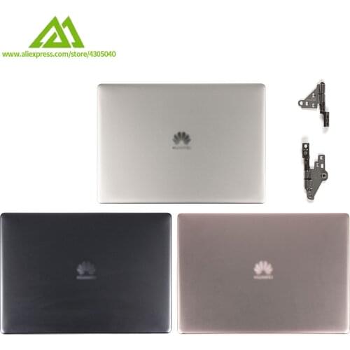 New Original Laptop Shell For Huawei MateBook 13 LCD Back Cover Housing Case Hinges WRT-W19 WRT-W19L WRT-W29 WRT-W29L HN-W19L
