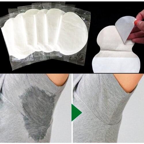 18/26/36/40/44Pcs Disposable Anti Sweat Absorbing Pads Armpits Underarm Pads for Clothing Linings Stickers Perspiration Gasket