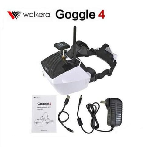 Original Walkera 5.8G 40 ch channels Goggle4 Goggle 4 FPV Video image transmission glasses FPV spectacles with antenna
