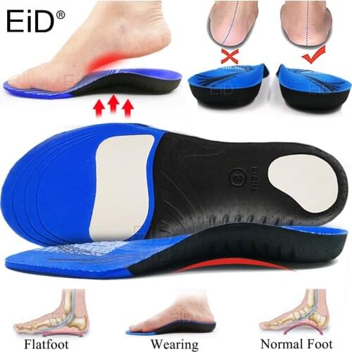 Orthotic insole for Flat Feet Insoles Arch Support Inserts Orthopedic Shoes Soles Heel Pain Plantar Fasciitis Men Woman O/X Leg
