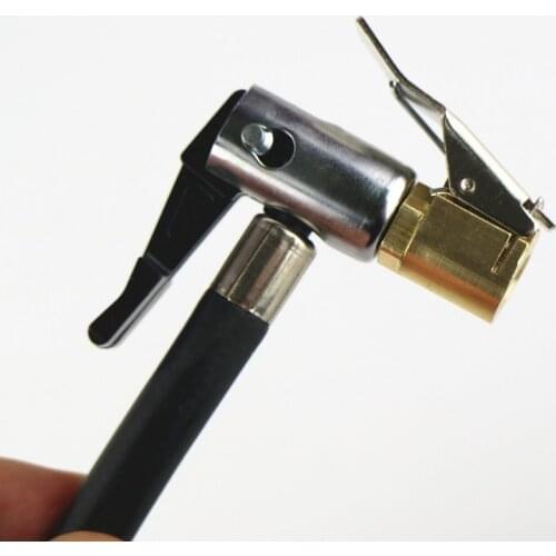 Air Pump Chuck Clip Car Truck Tyre Tire Inflator Valve Connector Car Open Brass Car Pump Auto Repair Tool Valve Clip 8mm 1pc