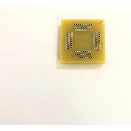 QFP100 LQFP100 TQFP100-0.5 Pin Board Pitch 0.5mm For QFP100 Clamshell Test Socket Interposer Board Adapter