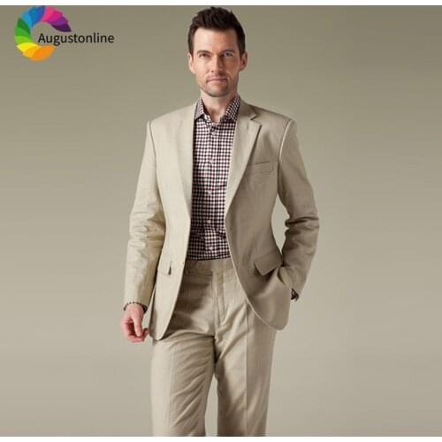 Slim Fit Formal Business Men Suits Wedding Tuxedos Terno Groom Wear 2 Pieces (Jacket+Pants) Groomsman Suits Blazer Costume Homme