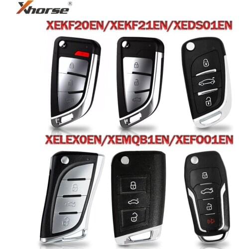 Xhorse 1/3/10pcs Universal 3 Buttons Super Remote Car Keys for VVDI MINI Key Tool MAX VVDI2 Programmer XEDS01/MQB1/FO01EN