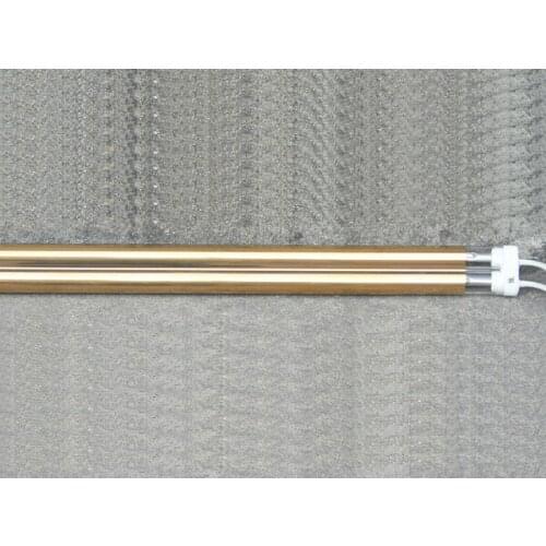 3000w double tube short wave Quartz all glass lamp halogen infrared radiant tube heaters