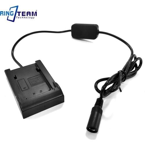 NP-FZ100 FZ100 Battery Holder Adapter Charger Plate DC 5.5*2.1mm Female Connector for Monitor Light Lamp Camera