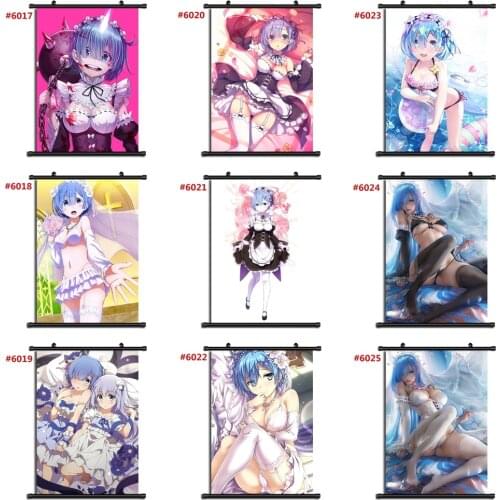 Re zero kara hajimeru isekai seikatsu Anime manga wall Poster Scroll AA