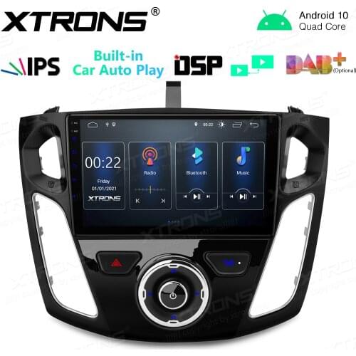 9" Quad-Core CPU Android 10.0 OS Car Multimedia System Player GPS Radio for Ford Focus 2012-2017 with Full RCA Output Support