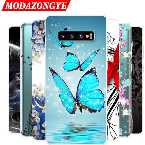 For Samsung Galaxy S10 Case S10Plus Case Silicone TPU Protective Cute Cover Soft Phone Case For Samsung S10 Plus S 10 10Plus