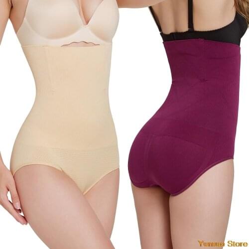 Women High Waist Trainer Body Shaper Pants Tummy Belly Control Slimming Shapewear Girdle Underwear Shaping Panties Breathable