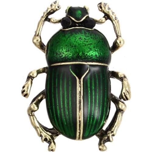 Alloy Enamel Insects Brooch Pins Unisex Women Men Garment Jewelry for Party Wedding XZ402