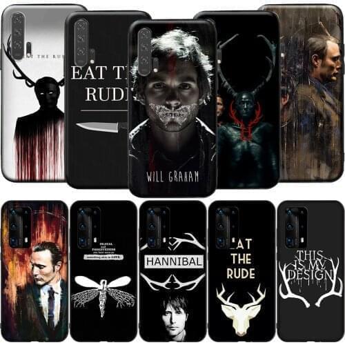 GX86 Hannibal Eat the Rude for Huawei Y5P Y6P Y7A Y8P Y9A Mate 10 20 30 Pro Lite Nova 2i 3 3i 4 5 5T 7 SE P Smart Z