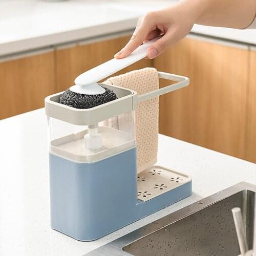 Kitchen Press Outlet Box Wipe Arrangement Rack Sponge Drainage Dishwashing Countertop Rag Racks Storage Artifact