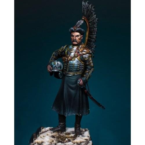 1/24 Scale Unpainted Resin Polish Hussar collection figure