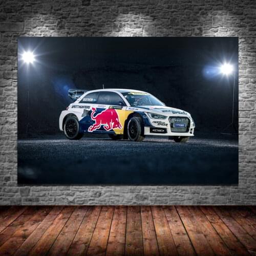 Sportscar Polo R W R C Rally Race Racing Car Posters and Prints Canvas Wall Art Modern Painting for Home Decor