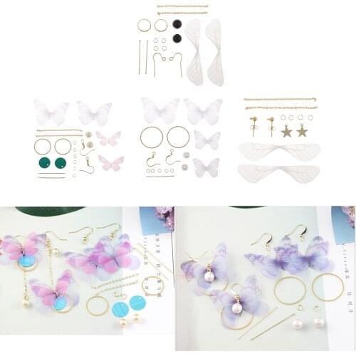 Earring Making Supplies Kit DIY Drop Stud Earrings Findings