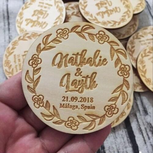 Save The Date Magnet Rustic Style, Rustic wooden save the dates magnets, personalized save the dates wedding decor