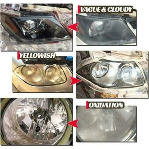 Car Headlight Repair Agent H5 Headlight Restoration Oxidation Liquid 30ML Polishing Anti-scratch Auto Maintenance Accessories