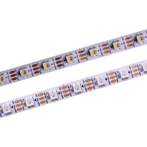 SK6812 RGB RGBW (similar ws2812b) 4 in 1 1m/4m/5m 30/60/144 leds/pixels/m;individual addressable led strip IP30/IP65/IP67 DC5V