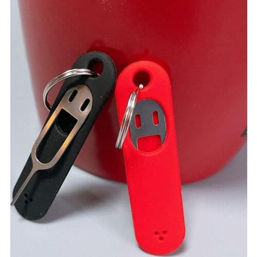 1PC Funny Anti-Lost Card Pin For IPhone X XS XR Xiaomi Samsung Universal Sim Card Remover Tray To Open The Sim Card Eject Tool