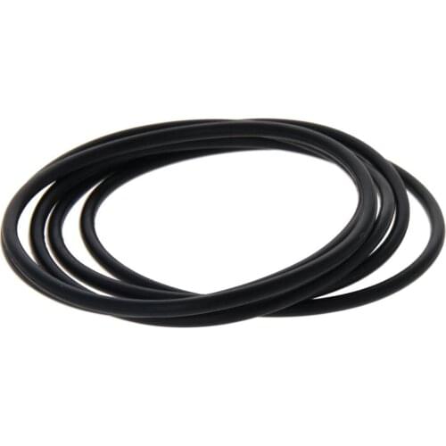Othmro 5pcs Black NBR O-Rings OD 40~140mm*2.4mm Thickness Washer Gaskets Nitrile Rubber Oil Sealing Rings